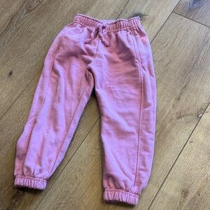 Zara Pink Kids Jogger Pants